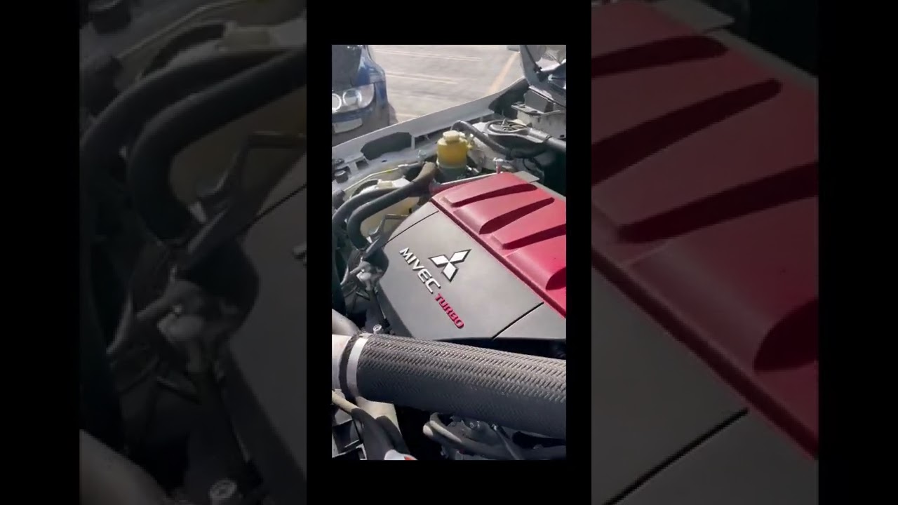 Watch Evo X engine bay detail🔥 on YouTube Watch Evo X engine bay detail🔥 on YouTube