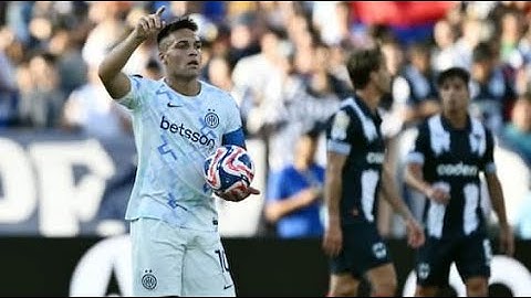 MONTERREY-INTER 1-1...SOLITI ERRORI SOTTO PORTA