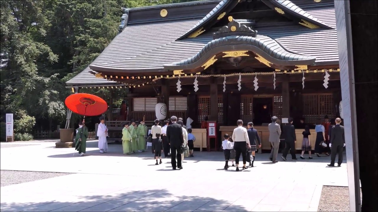 大國魂神社結婚式 Youtube