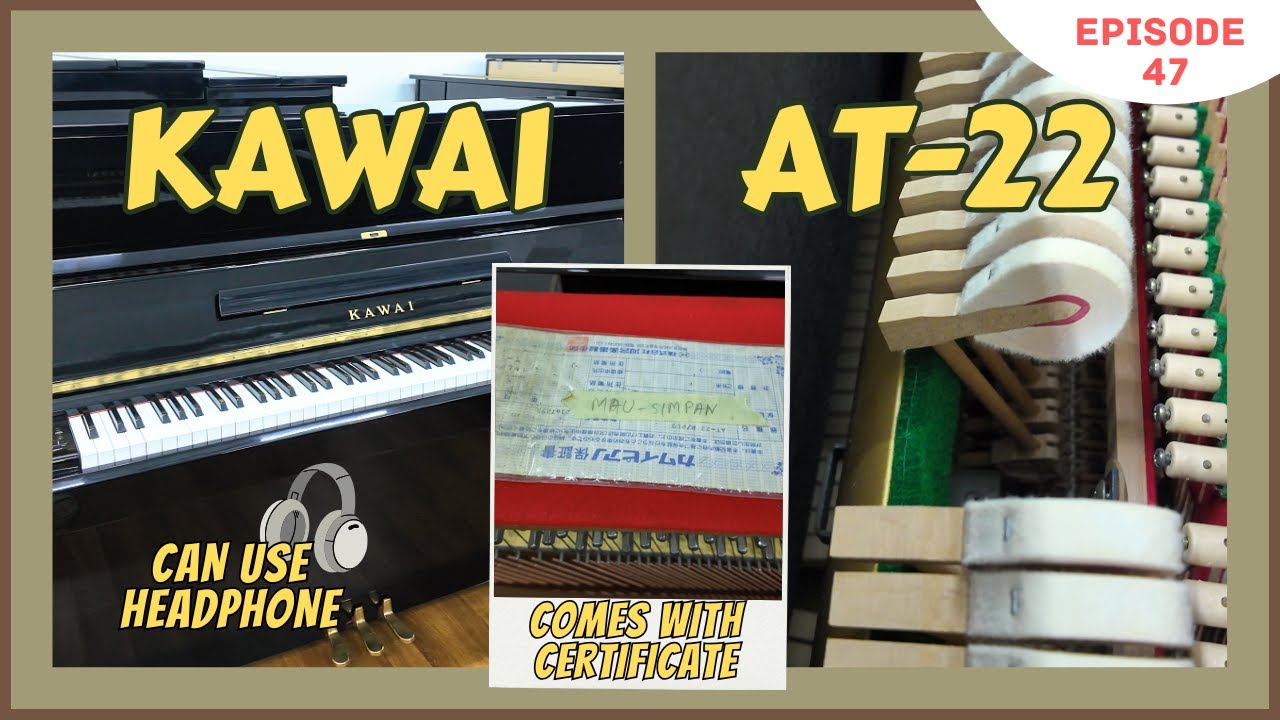 KAWAI AT-22 PIANO ⁉️Can have an acoustic piano that also comes