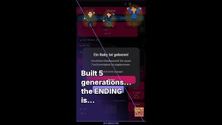 Built 5 generations… the ENDING is unexpected | Life Simulator #Shorts