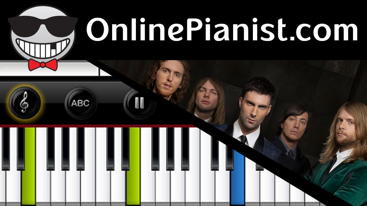 Maroon 5 - Maps - Full Song Piano Tutorial & Sheets (Easy Version)