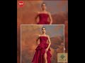 VIPGIRL Elegant Burgundy Strapless Bow-Tiered High Slit Gown, Floor-Length Formal Evening Dress, …