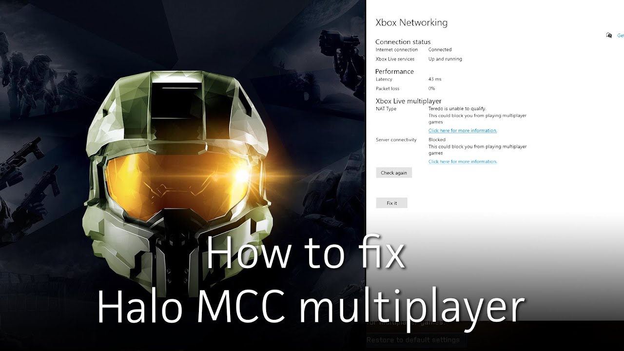 How to fix Halo MCC online co-op