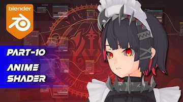 Blender - Ellen Joe FanArt PART-10 SHADER | @shionmgr