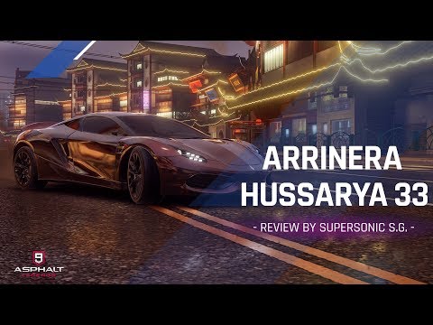 Asphalt 9: Arrinera Hussarya 33 - Review by SuperSonic S.G.