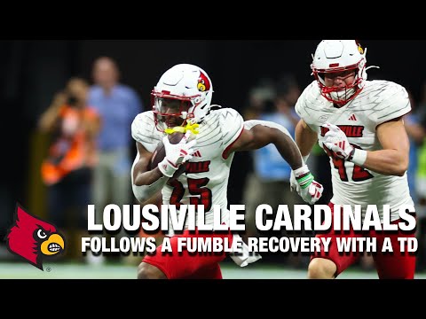 Louisville Follows A Fumble Recovery With A Touchdown