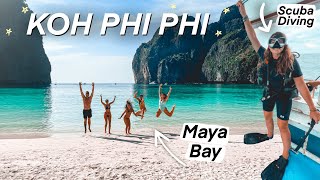 BACKPACKING KOH PHI PHI 🌴 Thailand Island Travel Vlog