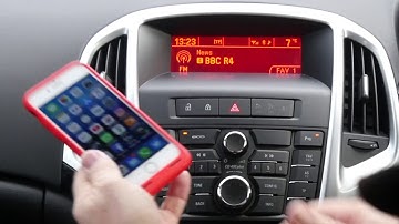 How to stream audio from your mobile to the bluetooth system in a 2014 Vauxhall Astra 2 0 CDTi