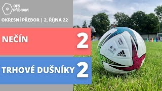 TJ Sokol Nečín - TJ Sokol Trhové Dušníky