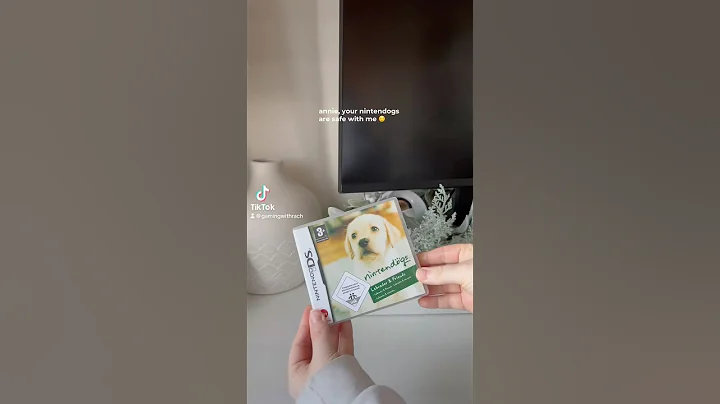 one thing i love about secondhand games is finding other people’s save file 🥹 #nintendogs #dslite