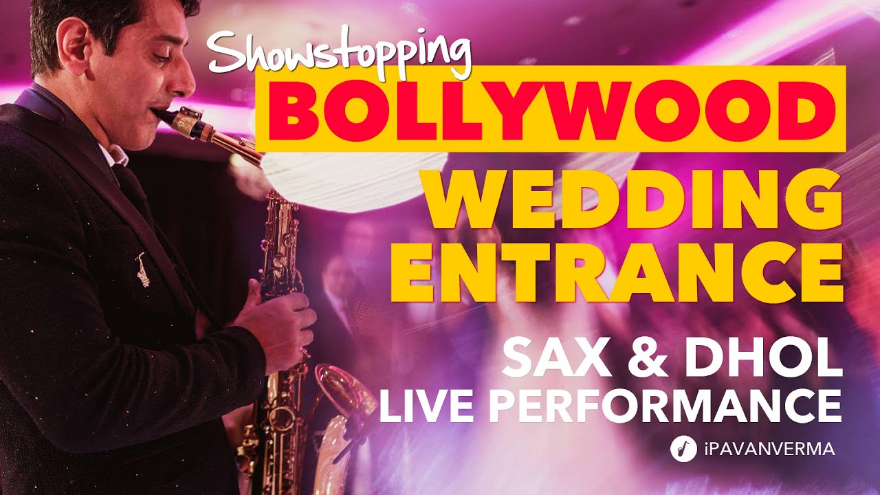 Wedding Entrance (Sax & Dhol) at The Natural History Museum