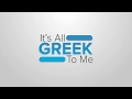 It&#39;s All Greek to Me - Topics