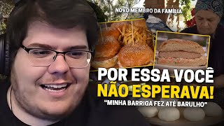 CASIMIRO REAGE: HAMBÚRGUER E FRITAS - O CASAL DAS NEVES NÃO É UM CASAL | Cortes do Casimito