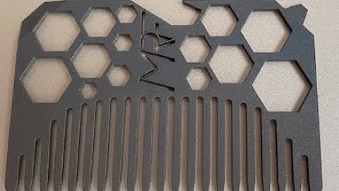 MRF Multitools Lumberjack Beard Comb (and more) - Review by UK EDC