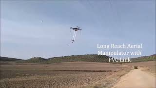 Aerial Manipulation Robot in Contact with 15 kV Power Line