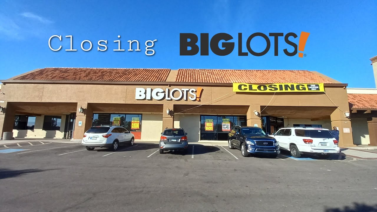 *CLOSED* Closing Big Lots Chandler AZ YouTube