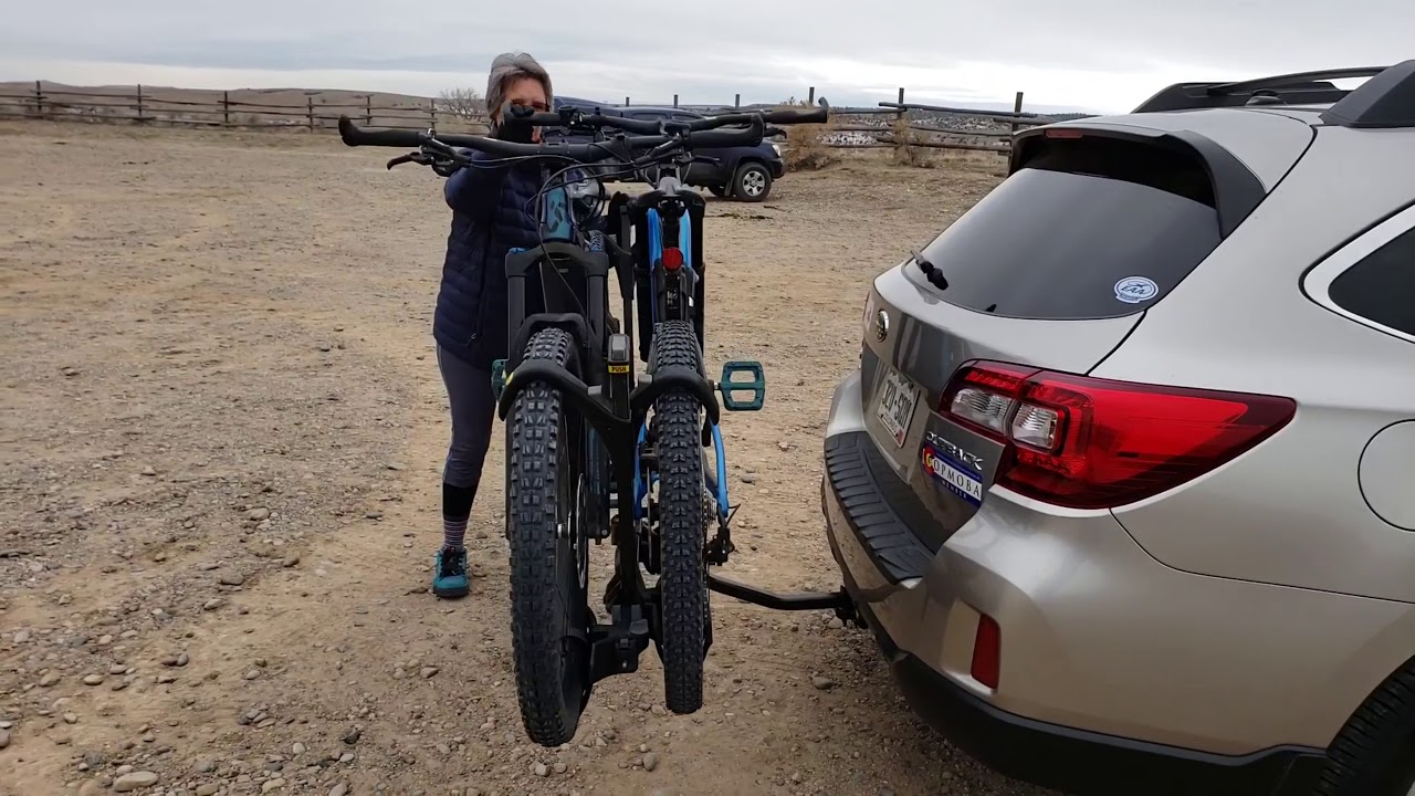 thule bike rack wobble