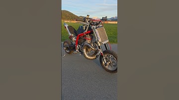 700cc 2-stroke mini bike #bikelife  #racing #700cc #zabel #fyp #fy  #akrapovic #crazy #ktm