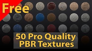 50 Free PBR Textures – Download for Free Today | CGAXIS