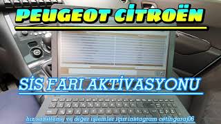 Peugeot Citroën Sis Fari Nasıl Aktif Edilir Ve Di̇agbox Kurcalama