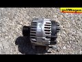 VW Golf 5 how to change alternator removal replace