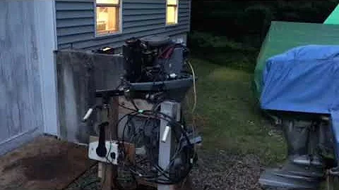 1985 Evinrude 70 HP ready to RUMBLE!!!