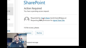 Managing SharePoint Access Requests