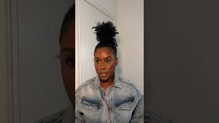 How I do my Signature Top Knot Puff on THICKKKKK Natural Hair…. Tutorial