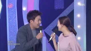 노래가 좋아 - ‘당신이 좋아’ 장윤정·도경완의 MC 축하무대.20161008