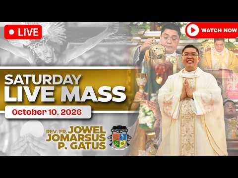 HEALING FILIPINO LIVE MASS TODAY ONLINE *OCTOBER 10, 2026* FR. JOWEL JOMARSUS GATUS