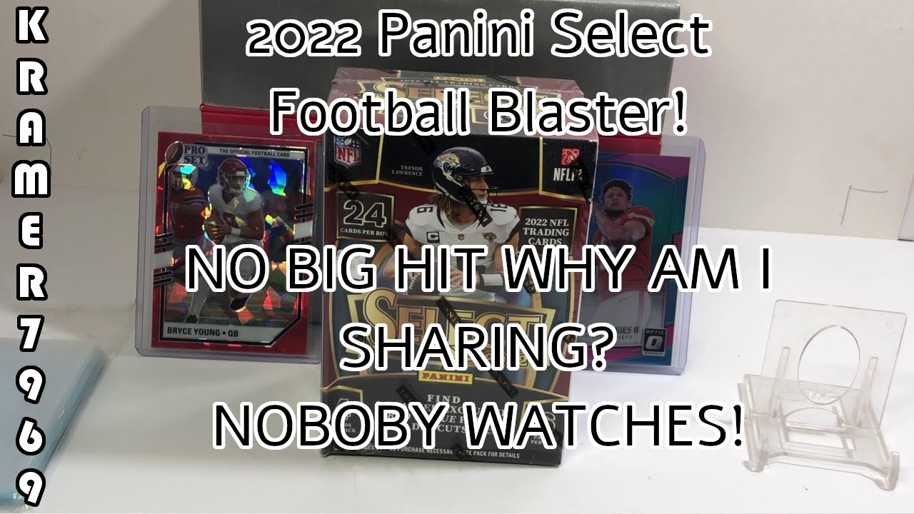 Finally got a box of 2023 Select Football - No security tag means no good hits! FACT!