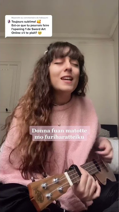 Sword Art Online opening Crossing fields by Leayunamusic on Tiktok