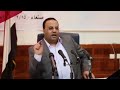الشهيد الرئيس صالح الصماد يتحدث بصراحة ويدعو إلى السلام 