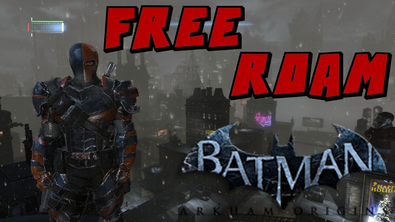 batman arkham origins deathstroke free roam batman arkham origins deathstroke free roam