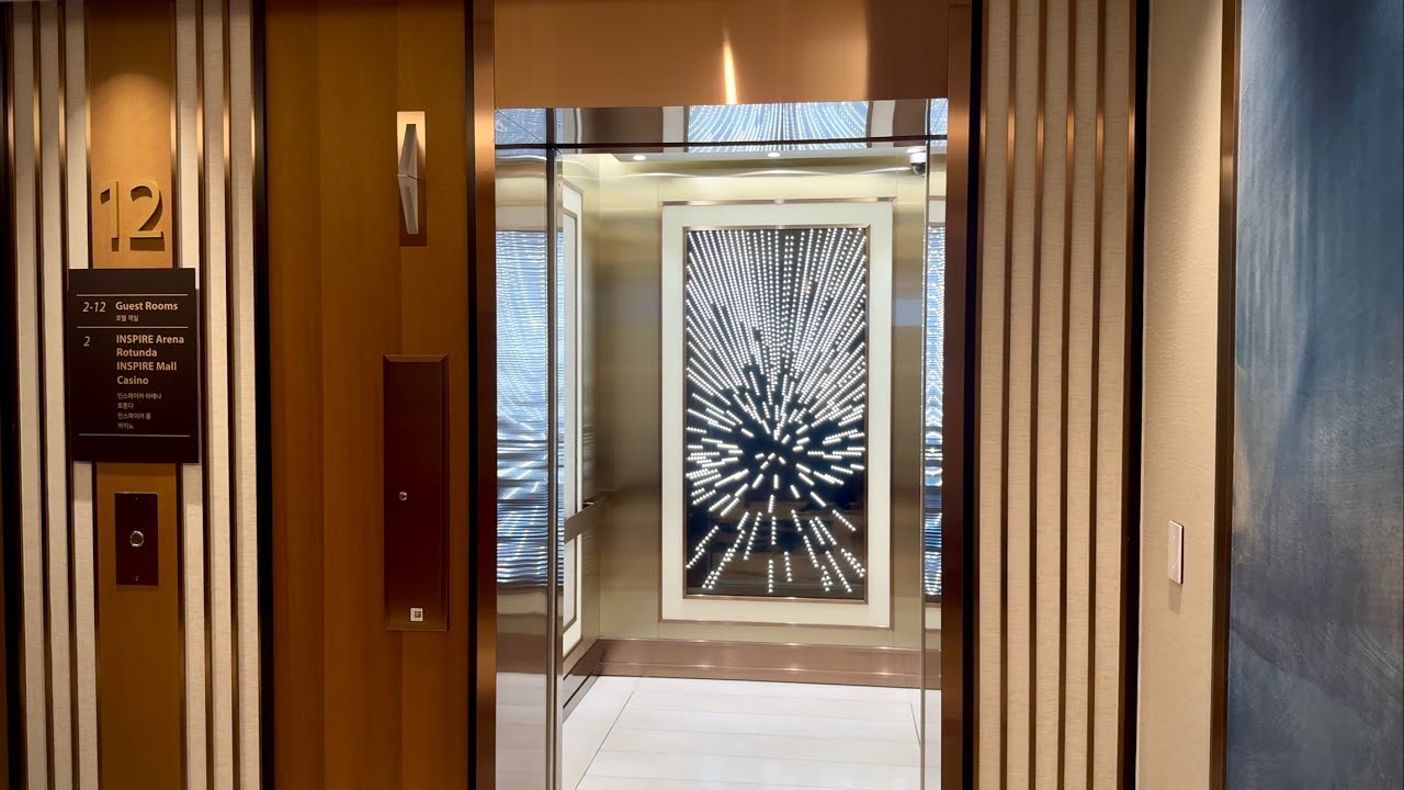 최고급 풀옵션 GR2ㅣ인천 중구 인스파이어 엔터테인먼트 리조트 오션타워 오티스 엘리베이터ㅣV12ㅣACRO