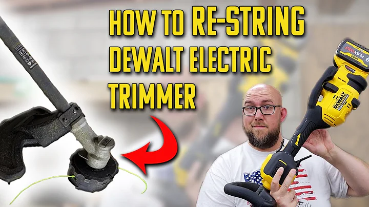 How to Restring DeWalt Weed eater