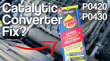 Catalytic Converter Cleaner For P0420 P0430 Codes: Dura Lube Severe Catalytic & Exhaust Treatment
