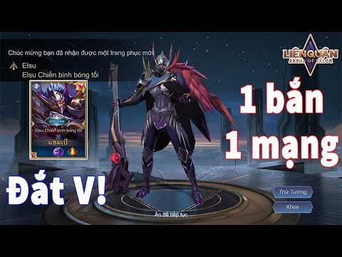 Video Liên quân | 1Bắn 1Mạng Trang phục mới Elsu Chiến binh... - youtube