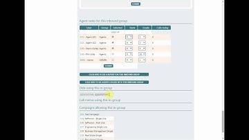 Hostcomm Hosted dialler - Web Admin Inbound Settings (part 2)