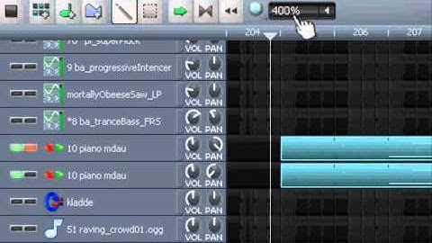 LMMS Tutorial: MTTC 6 stereo Split with delay