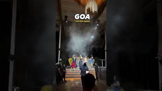 cafe co2 goa🌴vagator beach Goa nightlife north goa #cafeco2 #shorts