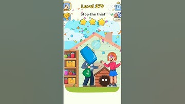 Dop 5 (Delete One Part) Level 279 Walkthrough Solutions - All Levels‪@dop-6667