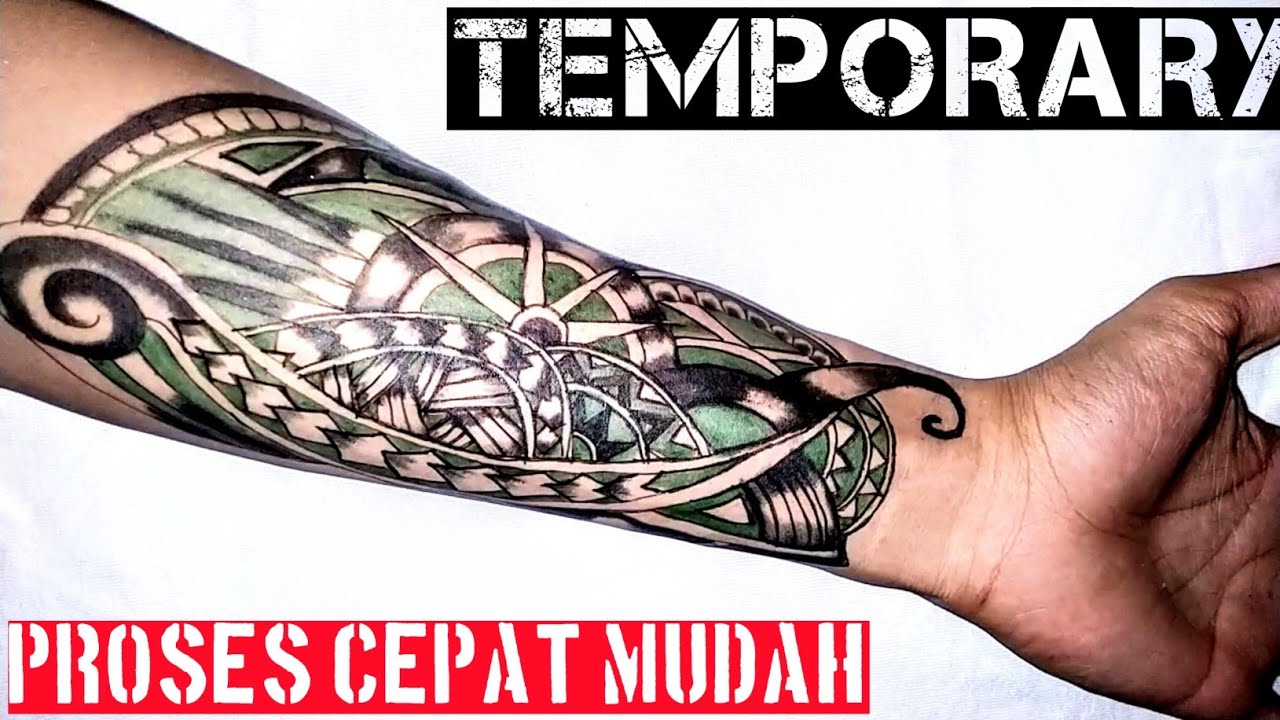 Buat tato  di  tangan  YouTube