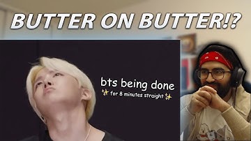 Butter on Butter!?!?! - bts being done with interviews for 8 minutes straight | Reaction
