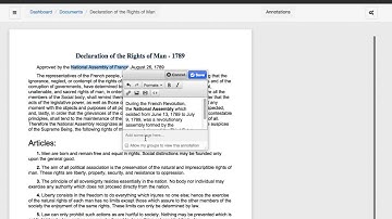 Annotating a Text