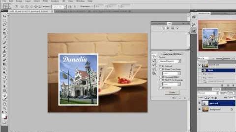 Adobe Photoshop CS5 - Create 3D