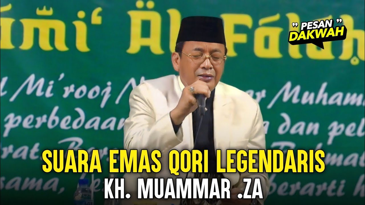 Suara Emas Qori Legendaris Indonesia || KH. Muammar Za