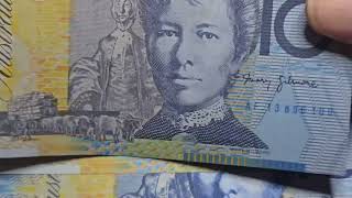 Australia $10 Note 2013