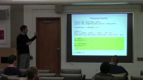 Boris Kolpackov: ODB, an ORM for C++(11)